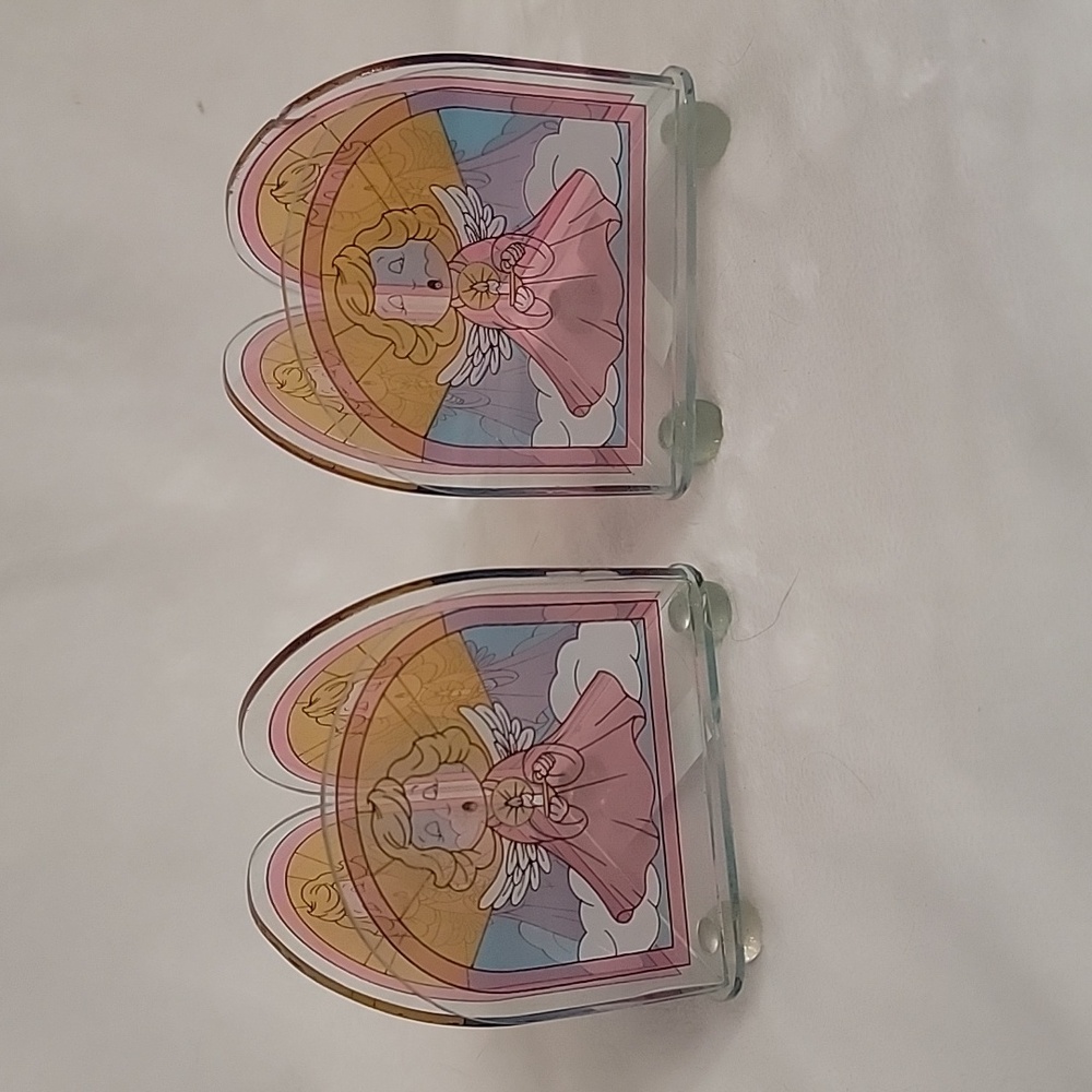 (2/$15) Roman Inc Pair Of Angel Plastic Holders